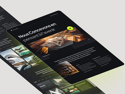 Architect - Web Design Inspiration 2024 dribbble2024 branding design graphic design illustration landing page logo ui vector web design