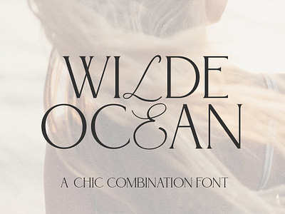 Wilde Ocean | Calligraphy Serif Font app branding design graphic design illustration logo typography ui ux vector