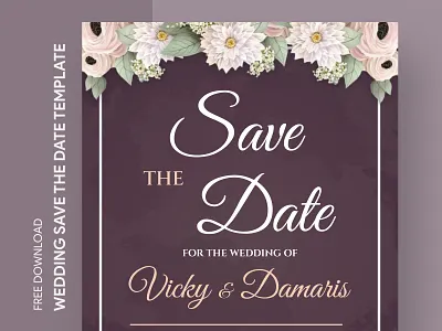 Elegant Wedding Save the Date Free Google Docs Template date docs free google docs templates free template free template google docs google google docs invitation invite marriage nuptials save save date save the date template wedding wedding invitation wedding save date wedding save the date
