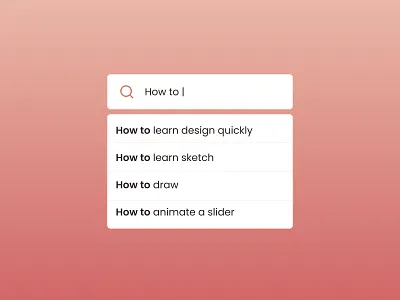 Search box