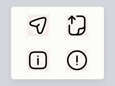 Drawing essential icons in seconds ℹ️ 🪄 in Figma figma figma plugin file upload icon icon design icon drawing iconography icons illustration information line icon send stroke icon vector