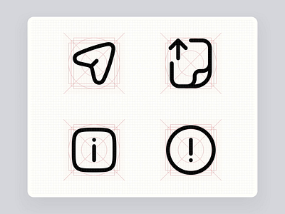 Drawing essential icons in seconds ℹ️ 🪄 in Figma figma figma plugin file upload icon icon design icon drawing iconography icons illustration information line icon send stroke icon vector