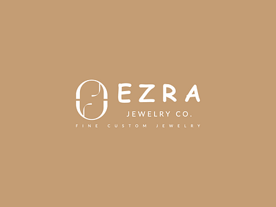 Fashion Logo Design - EZRA abstract circle creativelogo fashion flower iconic jewelry logo logoart logodesign logogrid logoinspirtaion logomaker logomark logonew logopassion logoprocess logos logotipo minimalist