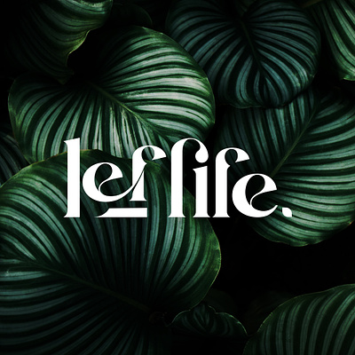 Leflife Logo Design brand and identity branding design grahic design graphic design graphics illustration logo logodesign techuptodate typography ui vector wordmark logo