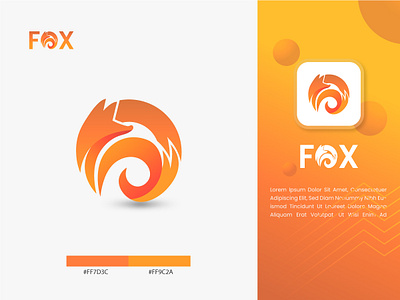 Letter O and Fox Logo Design branding business fox letter logo letter o logo logo design modern logo