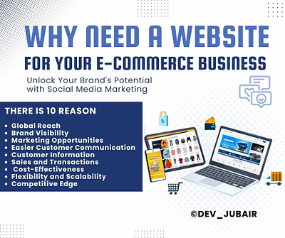 Why Need a Website for your e-commerce business ecommerce ecomstore online business website wordpress
