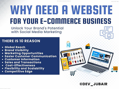 Why Need a Website for your e-commerce business ecommerce ecomstore online business website wordpress