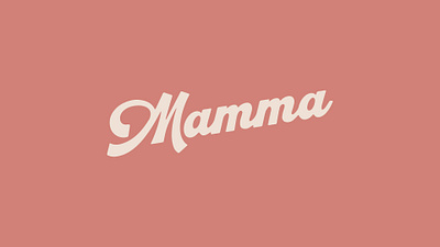 Mamma Catering australia brand brand design branding catering color colour design food food truck graphic design italian logo logo design mamma mediterranean pizza salumi studio typography