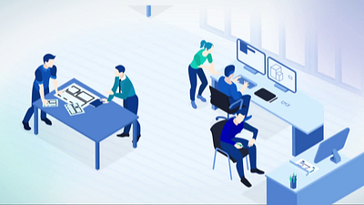 Work environment Animation
