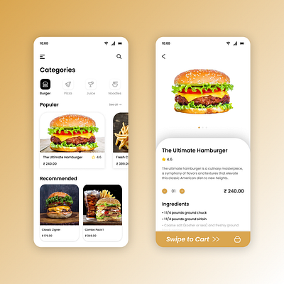 Food Delivery App dailyui fooddelivery mobileapp ui uidesign uiux ux uxdesign