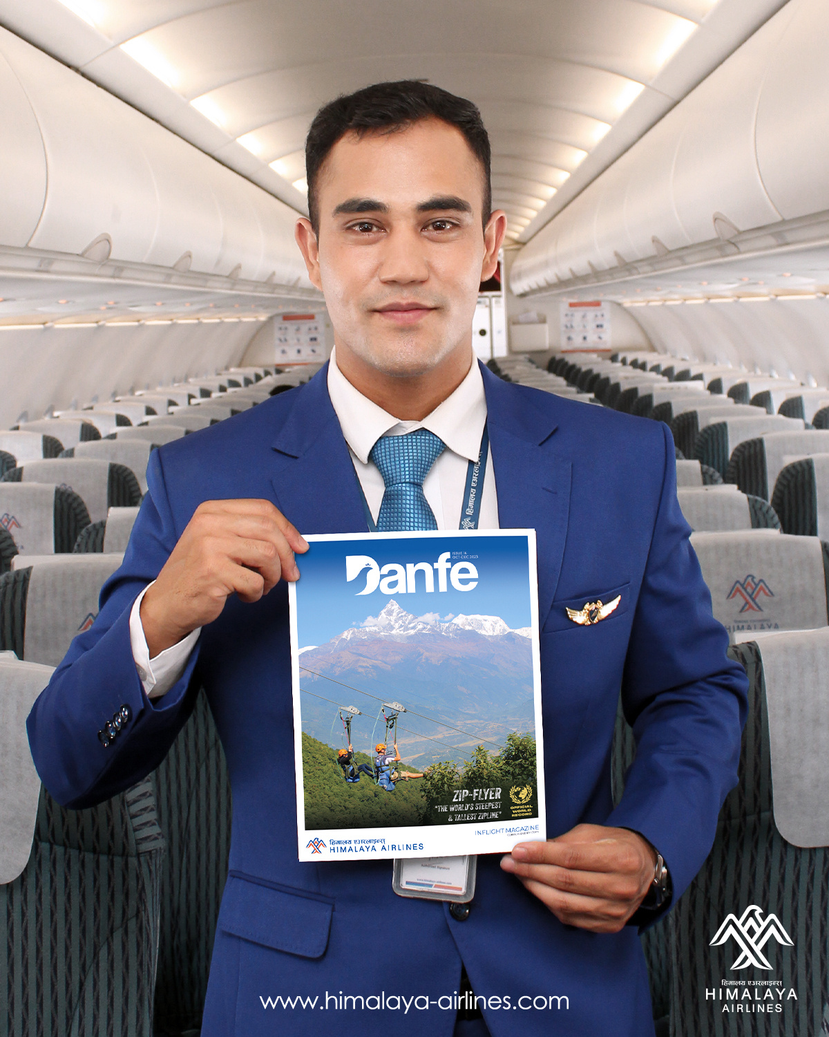 Danfe Inflight Magazine Issue 16 branding graphic design indesign layout magazine