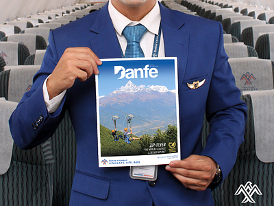 Danfe Inflight Magazine Issue 16 branding graphic design indesign layout magazine