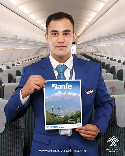 Danfe Inflight Magazine Issue 16 branding graphic design indesign layout magazine