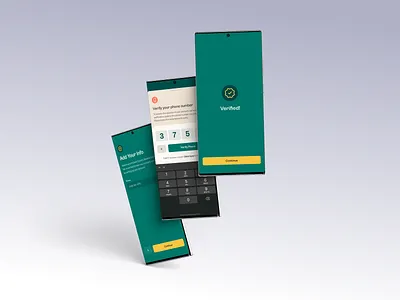 Pulaski CME — Phone verification 2fa auth authentication clean form login mobile phone sign up simple ui validation verification