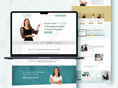 Business Ceo Coach Landing Page course design landing page skill ui ui design uidesign user experience user interface web design web page website