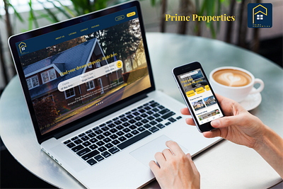 Real Estate responsive web app branding graphic design illustration logo ui visual