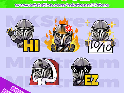 Twitch emotes star wars boba fett hi, comfy, perfect, rage & ez animated emotes anime comfy design emote emotes ez hi emotes illustration mandalorian mandalorian emotes mando perfect rage emotes star wars star wars emotes starwars sub badge twitch emotes waving