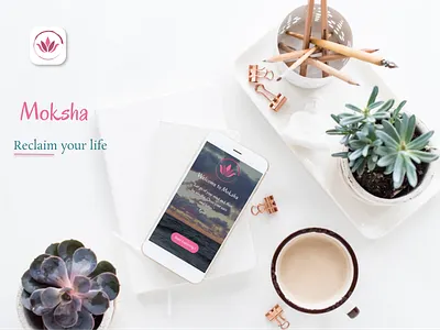 Meditation App branding graphic design illustration logo ui ux