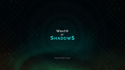Wrath of Shadows game ui game uiux graphic design mission based game old game pc game ui story mode game ui