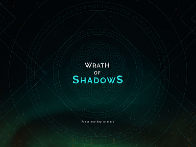 Wrath of Shadows game ui game uiux graphic design mission based game old game pc game ui story mode game ui