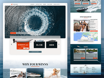 Website Landing Page Redesign branding design desktop glassmorphism home page landing page modern simple ui ux
