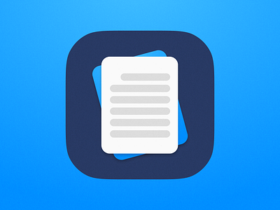 Papers. app appicon doc file folder icon indie ios logo macos paper papers saas