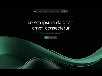 WIP design framer landing page product design sass template webdesign website