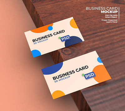 Business Card Psd Mockup 3d 3d mockup business card free download minimal mockup print