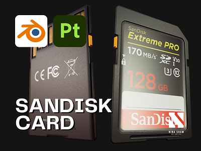 Sandisk Card 3d