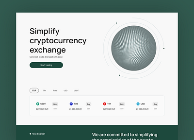 P2Pex - Homepage cryptocurrency figma figma design home page ui ui design uiux ux ux ui ux design uxui web design