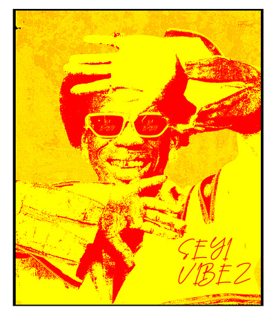 SEYI VIBES ART POSTER/COVER 24' art colormania graphic design infographics lifestyle music streetart