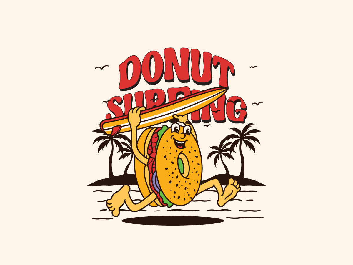 Example of Retro Cartoon Character