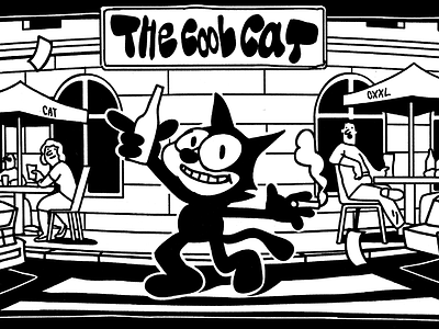 The Cool Cat bar car cat cool driver felix mob pub restaurant street warsaw