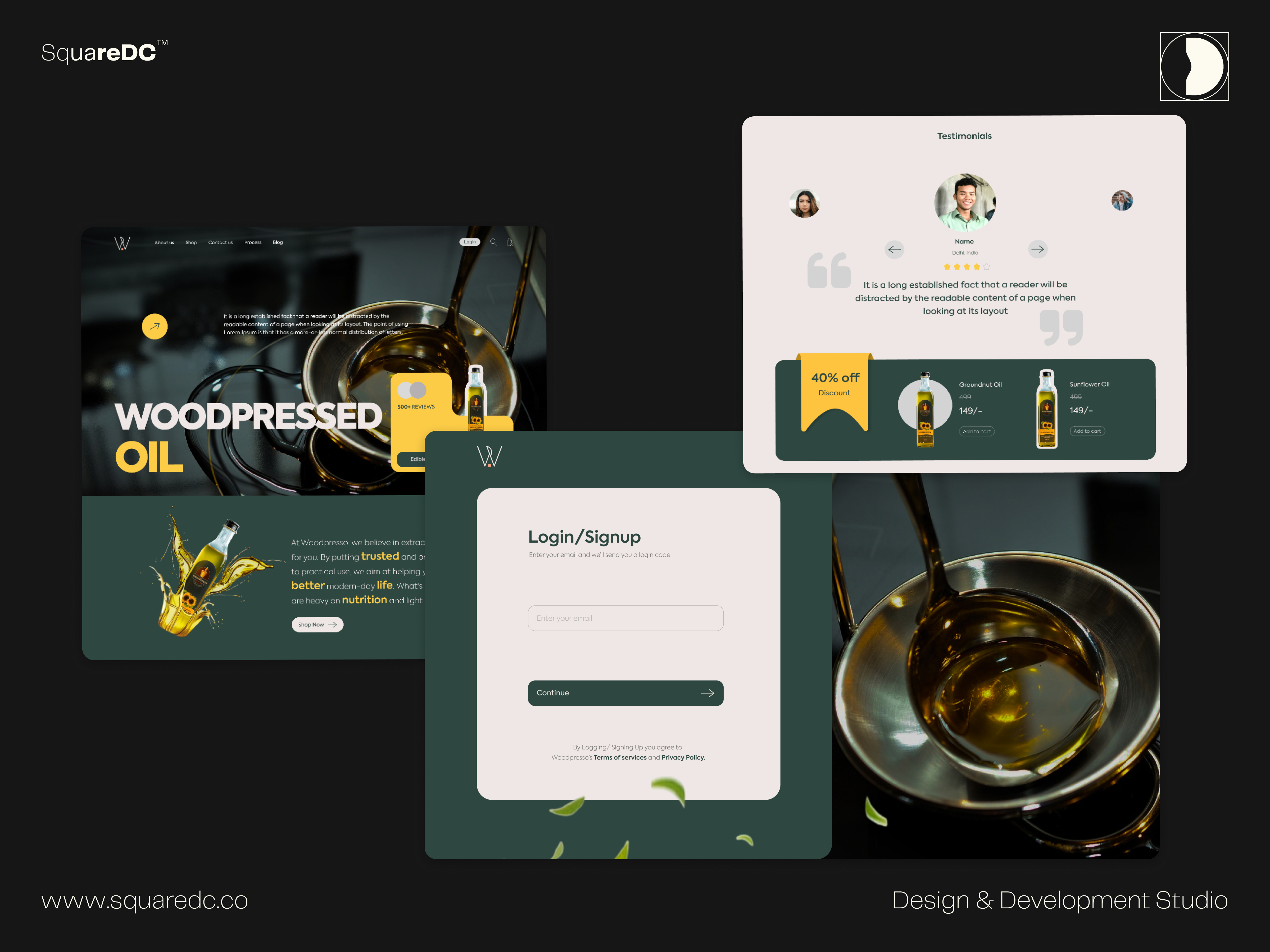 Woodpresso-UI branding design graphic design illustration label design logo oil packaging typography ui usa ux website