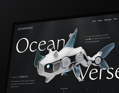 OceanVerse - NFTs for P2E project design graphic design p2e ui ux