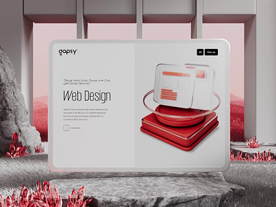 Gapsy. Main services 3d 3d animation animation branding clean design flat graphic design green icon illustration interface logo minimal motion motion graphics ui ux web website
