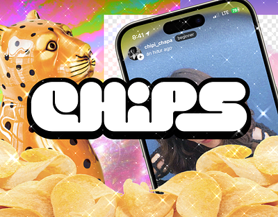 Chips App – Social Network - 2023 case design mobile app social network ui
