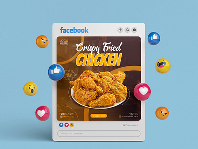 Food Social Media Promotion And Instagram Banner Post Design crispy fried chicken post facebook food social media post food menu design food social media food social media post food social media post design fried chicken social media post instagram food menu post instagram food post instagram food social media post pirignex social media social media post social media post design special food menu post special food post special food social media special food social media design special food social media post