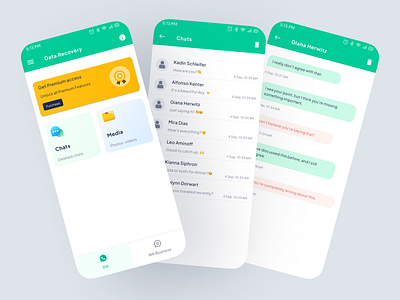 WhatsApp Data Recovery: Rediscover Your Chats and Media 🚀💬📸🎥 data recovery end to end encrypted in app purchase media recovery onboarding save for later trending ui ui design for whatsapp whatsapp whatsapp feature