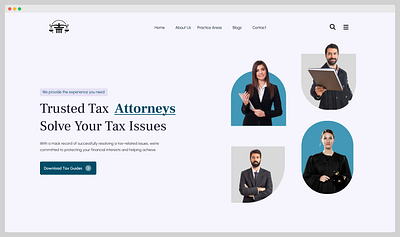 Lawyer Landing Page branding graphic design landing page ui ux