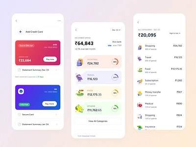 MobiKwik Credit Card Payment app clean color creditcard creditcardbillpayment creditcardinsights design illustration insight mobikwik mobikwikdesignteam typography ui ux