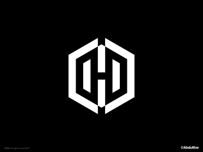 monogram letter H logo exploration .002 brand branding design digital geometric graphic design icon letter h logo marks minimal modern logo monochrome monogram negative space