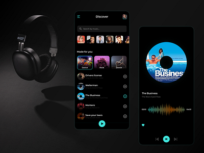 Music App UI app design application mobile app music music app ui uiux