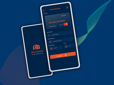 Home Banking App design graphic design mobile design ui