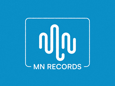 MD RECORDS - Logo concept design branding design graphic design logo mn records vector