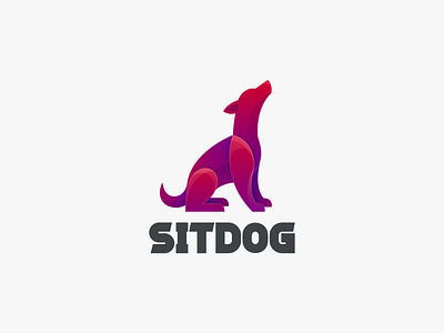 SITDOG branding design dog coloring dog icon dog logo graphic design icon illustration logo