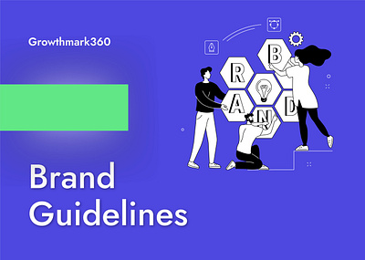Growthmark360 - Brand Logo Guidelines branding graphic design logo