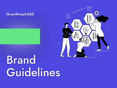 Growthmark360 - Brand Logo Guidelines branding graphic design logo
