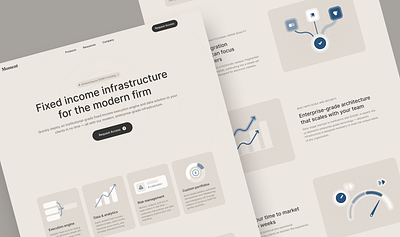 Simple animated illustrations for Moment animation design graphic design illustration ui ux
