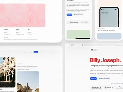 First Attempt UI/UX Product Design Portfolio Framer Template branding design dribble figma framer graphic design interface logo personal branding portfolio product design redesign template ui user experience user interface ux webflow